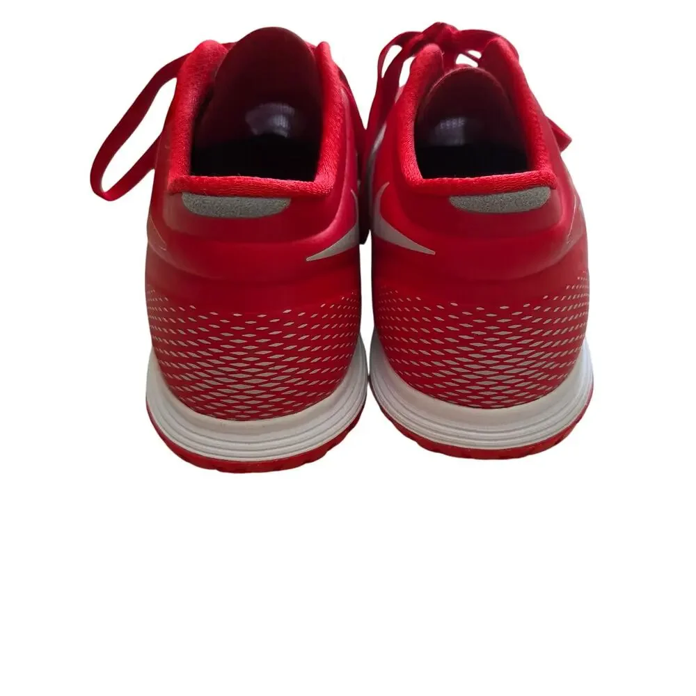 Men's Nike FS Lite Trainer Training Shoes, 615972 013 Size 9.5 with Gray/Uni Red